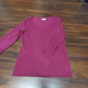 New York and Company 3/4 sleeve sweater